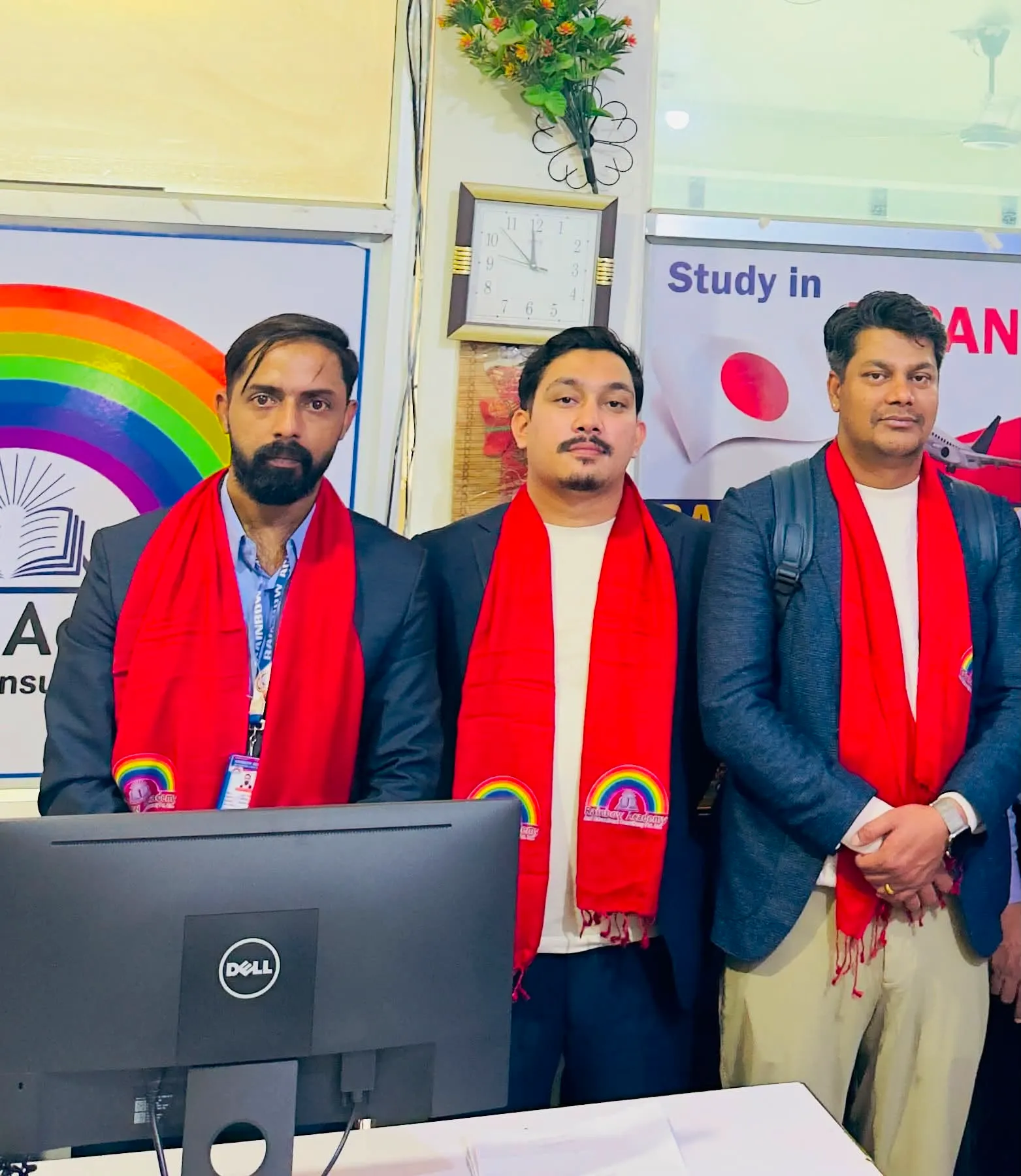 At our consultancy office