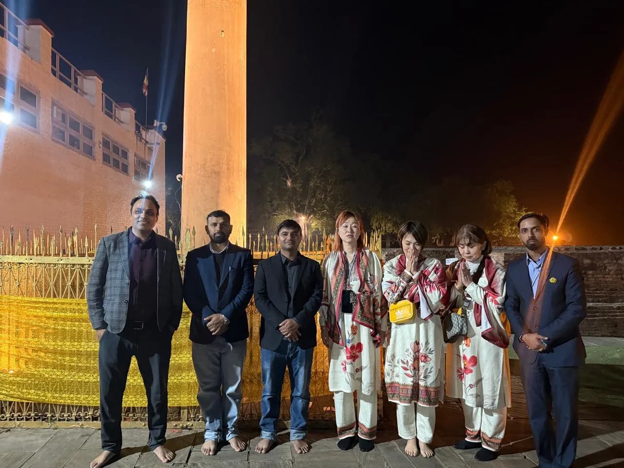 A memorable visit